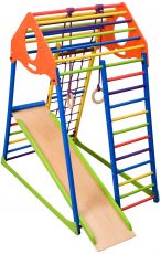 Дитячий спортивний комплекс SportBaby KindWood Color, Береза-Бук